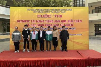 VINH DANH HỌC SINH GIỎI VÀ GIÁO VIÊN BỒI DƯỠNG HSG