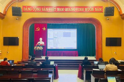 TẬP HUẤN SỬ DỤNG HỆ SINH THÁI GIÁO DỤC VNEDU VÀ ĐỒNG BỘ VỚI CSDL NGÀNH
