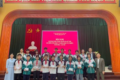 GẶP MẶT HỌC SINH DỰ KỲ THI OLYMPIC HÓA HỌC VÀ KHOA HỌC TỰ NHIÊN LẦN THỨ III – NĂM 2026